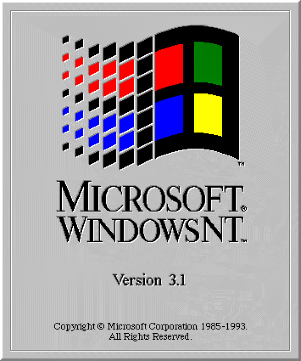 Windows NT 3.1 - Screenshot 1