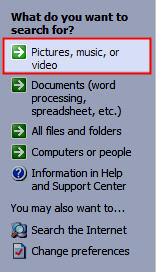 Search your PC For Music